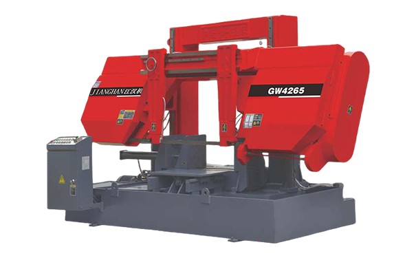 巴州GW4265双柱龙门卧式带锯床