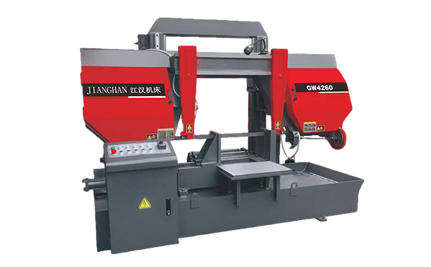 巴州GW4260双柱龙门卧式带锯床
