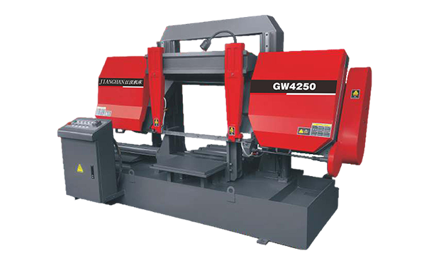 巴州GW4250双柱龙门卧式带锯床